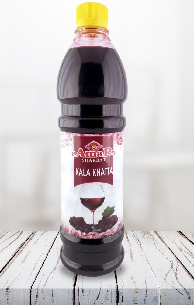 Amar Bottle Kala Khatta Syrup, Packaging Size: 700 Ml, Liquid