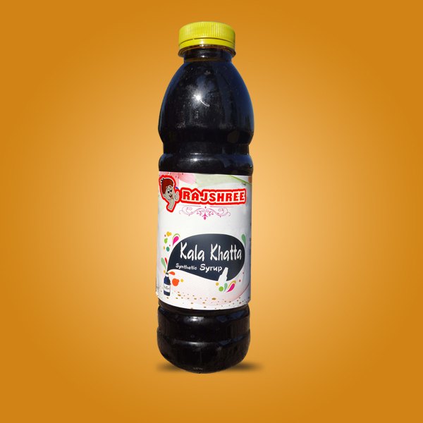 Rajshree Kala Khatta Flavoured Syrup, 750ml, Pack Type: Bottle