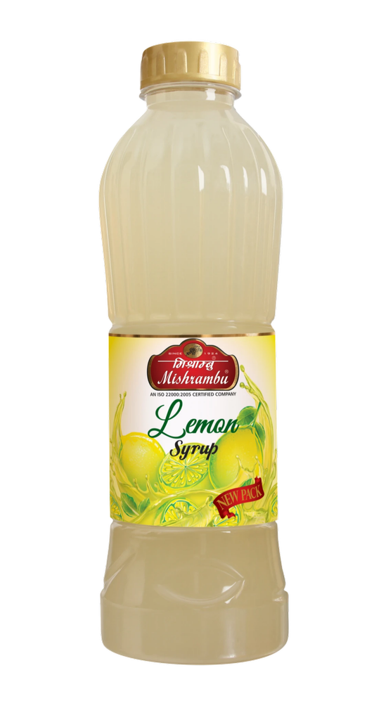 Mishrambu 750ml Lemon Syrup, Liquid