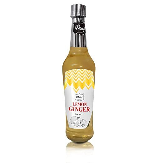 Dadaji Lemon Ginger Bar Syrup, 750 Ml, Liquid