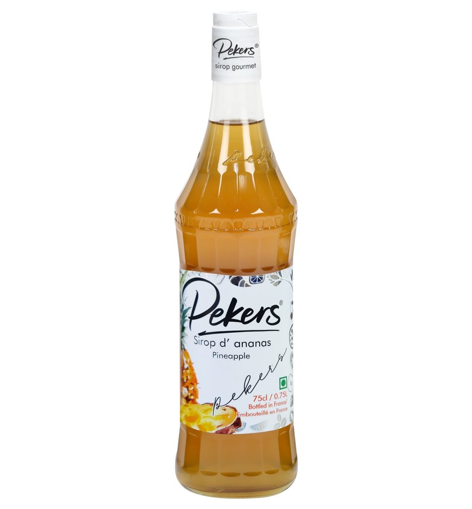 Bottle Pekers Pineapple Syrup, Packaging Size: 500 ml, Liquid