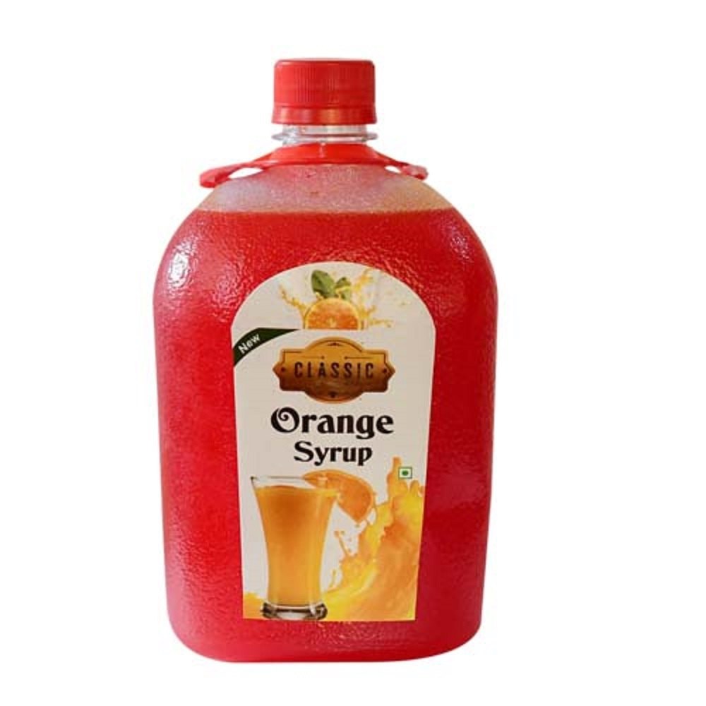 Classic Orange Syrup, Packaging Size: 1 Litre