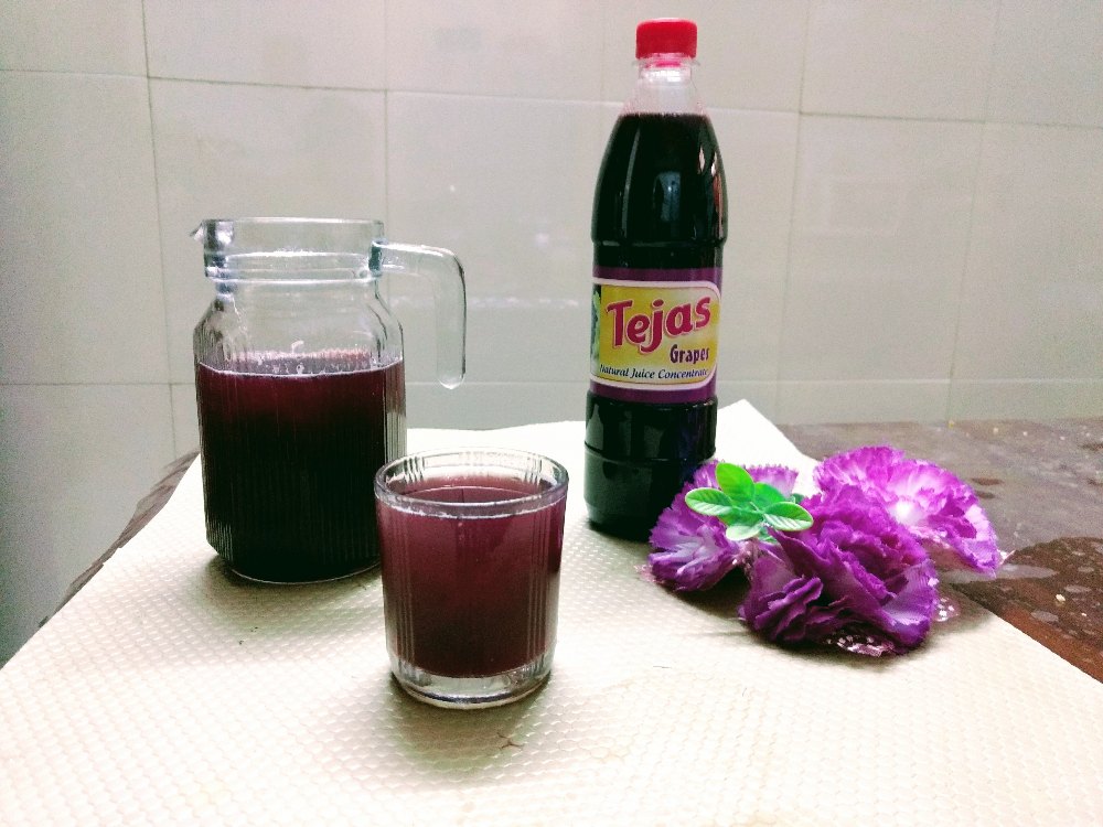 Tejas Foods Grape Squash, 700ml, Packaging Type: Pet Bottle