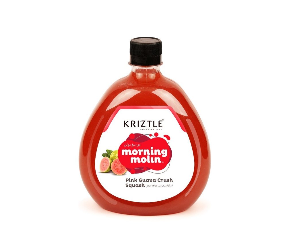 750ml Plastic Kriztle Pink Guava Crush Squash