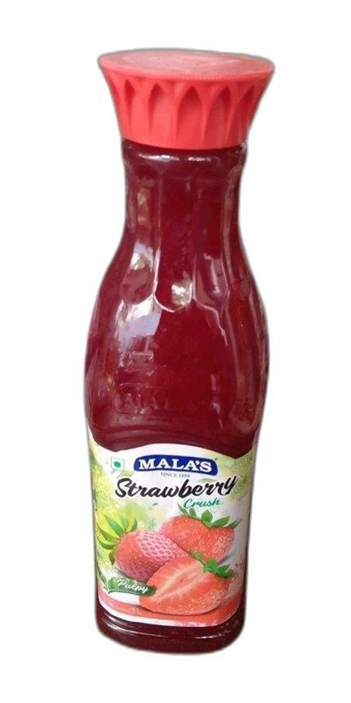 Red Plastic Mala\'s Strawberry Crush, Packaging Size: 750 ml