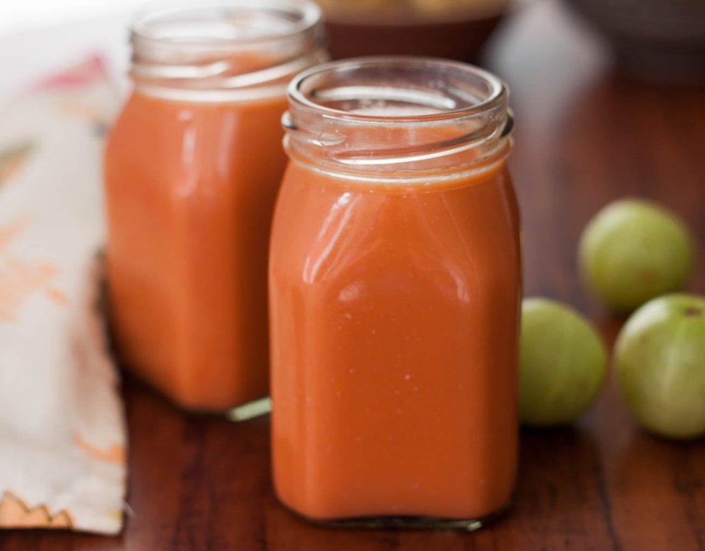 CARROT(GAJAR) AMLA JUICE