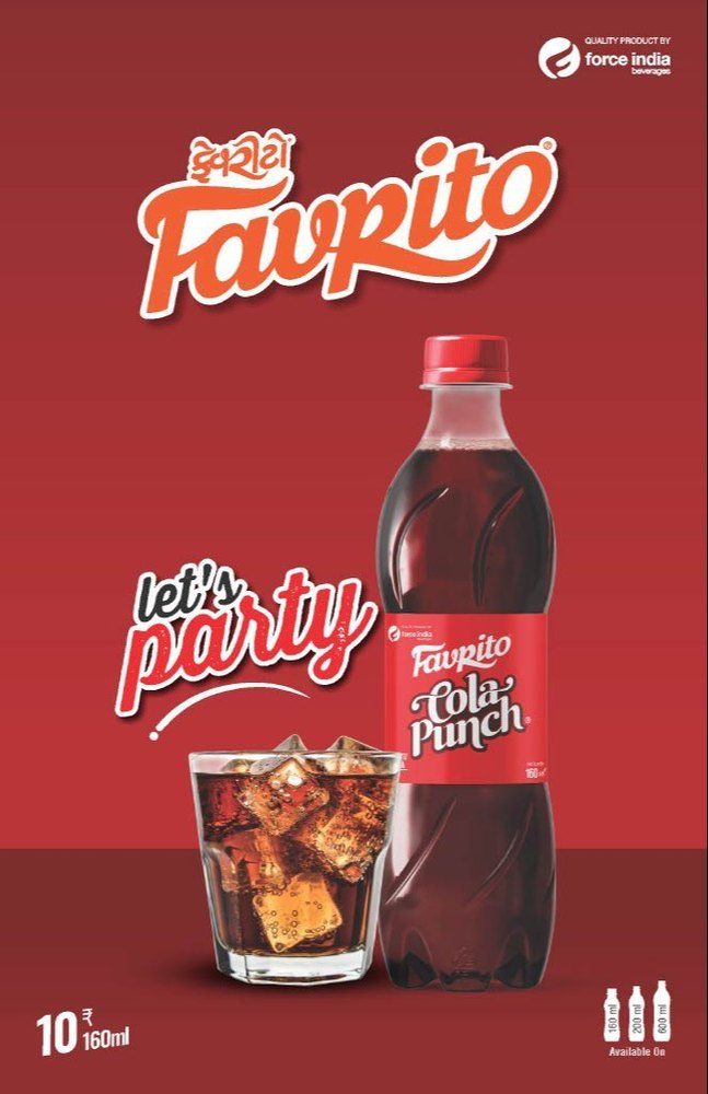 FAVRITO Bottles Cola Punch Drink, Packaging Size: 200 ml, Packaging Type: Bottle