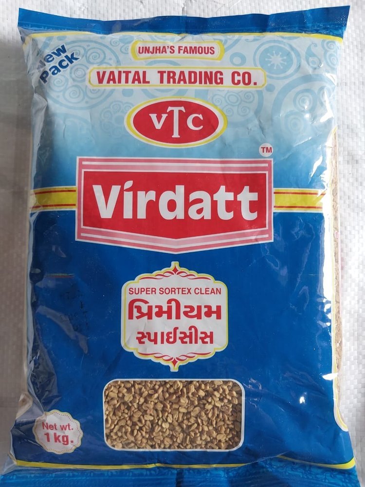 Virdatt Yellow 1kg Premium Fenugreek Seed, Packaging Type: Packet