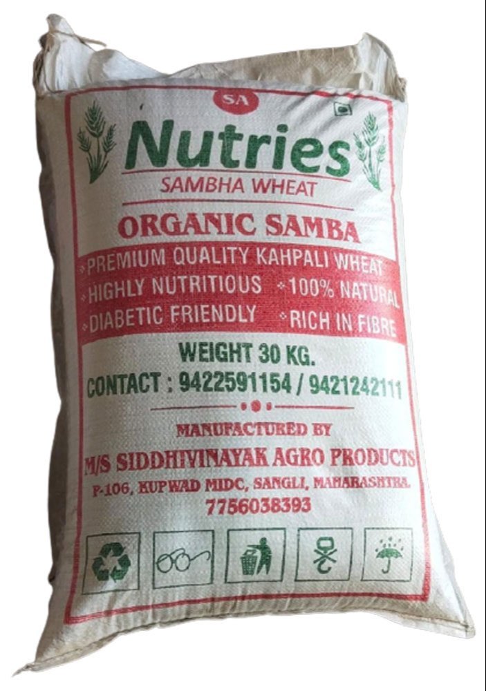 30Kg Organic Samba Wheat, For Flour Making, High in Protein