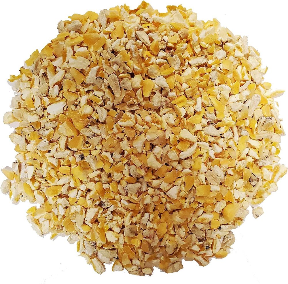 Indian Yellow Cracked Corn, Packaging Size: Loose, Organic