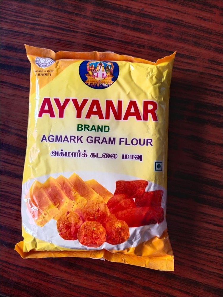 Ayyanar Indian Besan Flour Suppliers, 500 G, Packaging Type: Packet