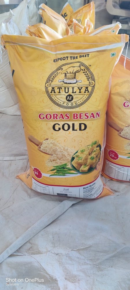 Goras Gold Quality Besan, Packaging Type: Bopp