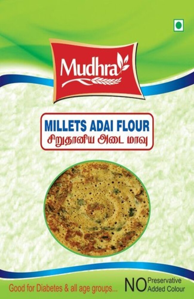 Mudhra Millet Adai Flour, Packaging Type: Packet, Packaging Size: 300 Gm