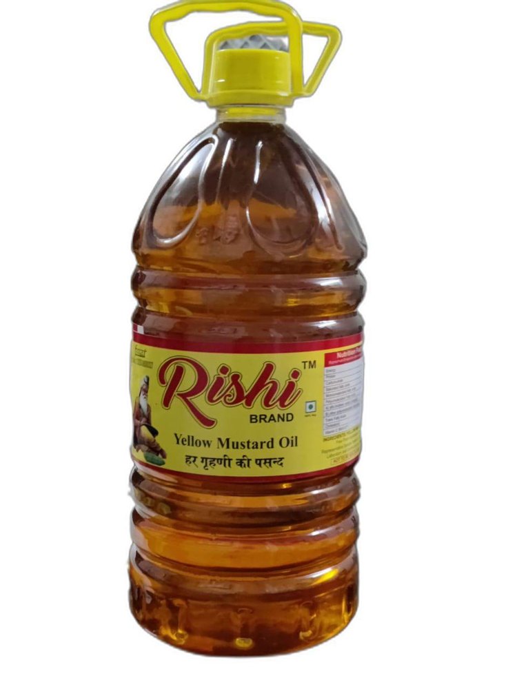 Rishi Lowers Cholesterol 5Litre Organic Mustard Oil