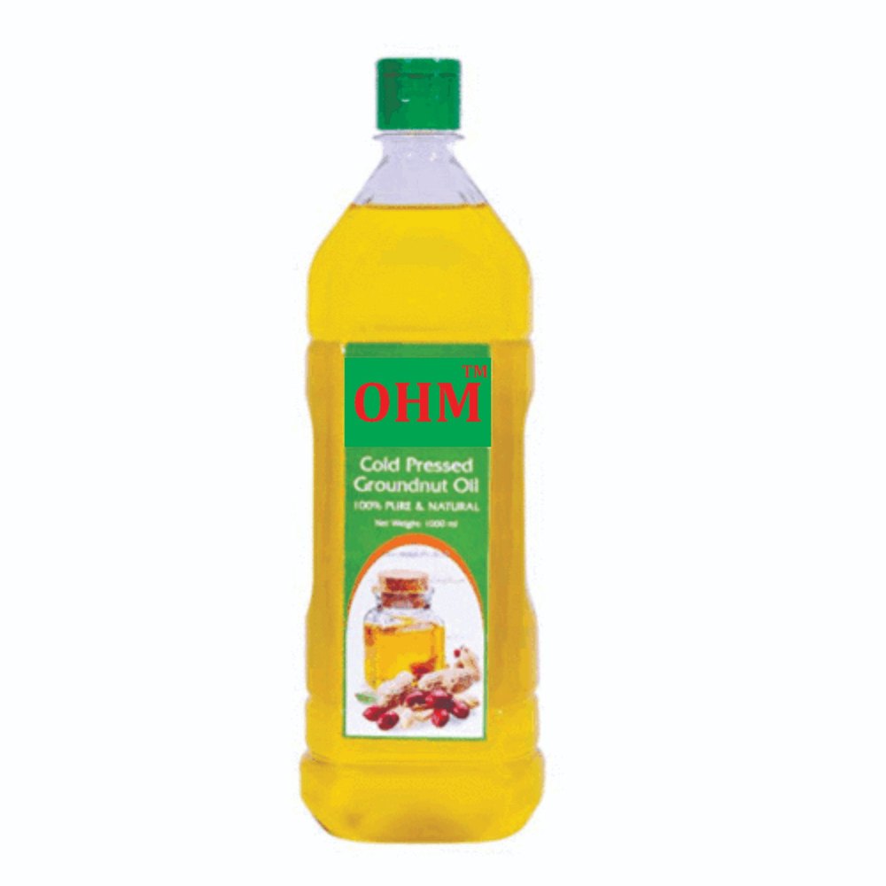 OHM Groundnut Oil- Organic, Packaging Type: Plastic Bottle, Packaging Size: 1 litre