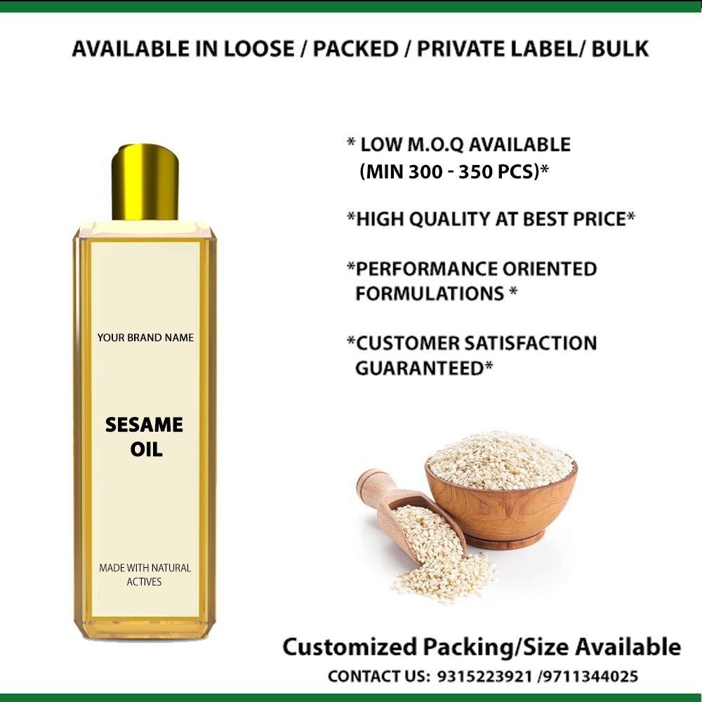 Zenobia Organic Sesame Oil, Anti Hair Fall, Packaging Size: 100 ml