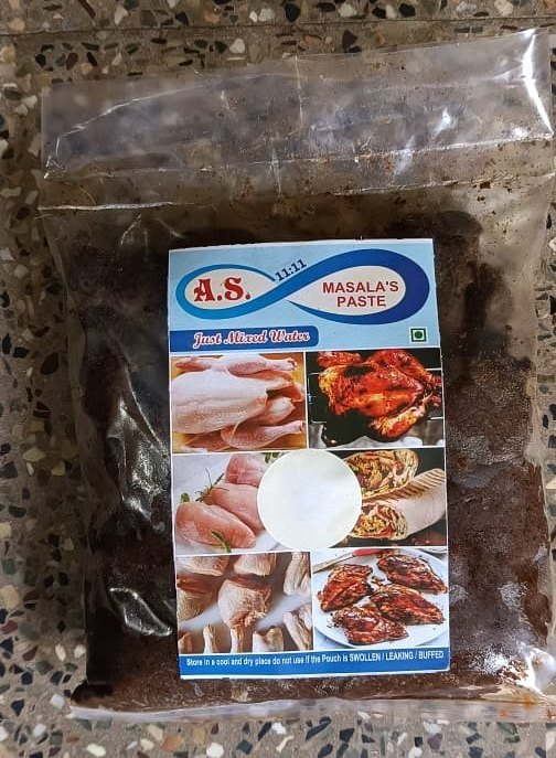 A.S. Tandoori Masala Paste, Packaging Size: 500 g, Packaging Type: Packets img