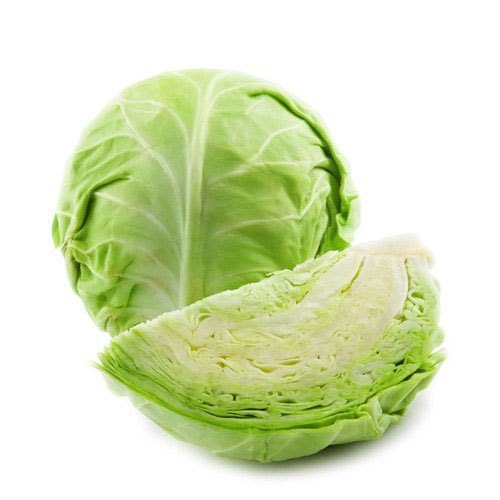 A Grade Organic Green Cabbage, Pesticide Free (for Raw Products)