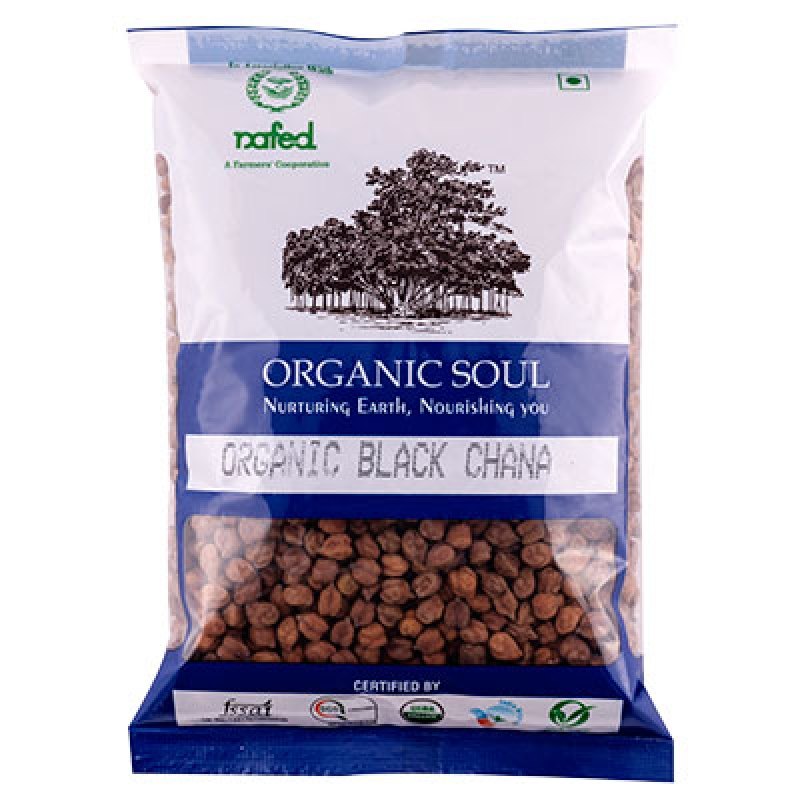 Organic Kala Chana, Pan India, Packaging Size: 500 G