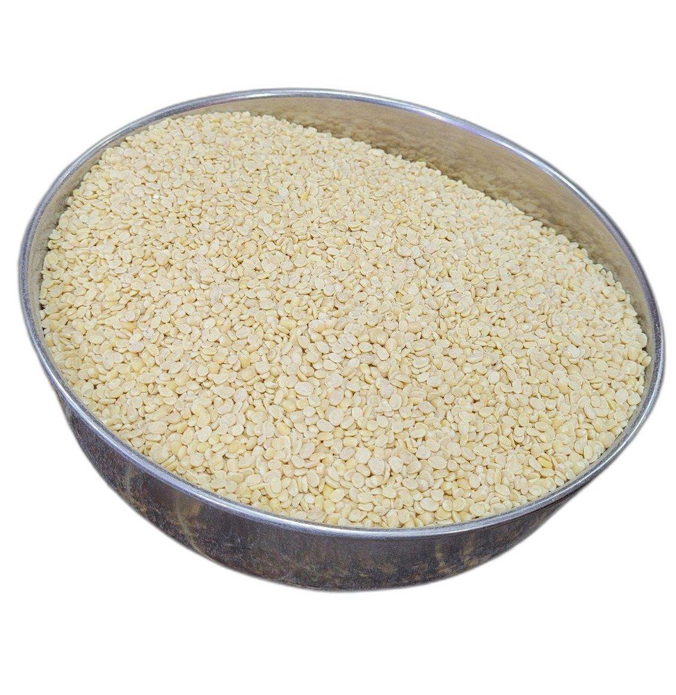 Pastel Yellow Organic Urad Dal, High in Protein