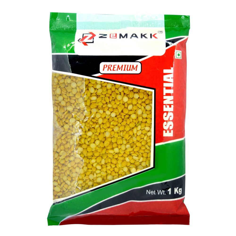 Yellow Zemakk Organic Chana Dal, 1 Kg, High in Protein