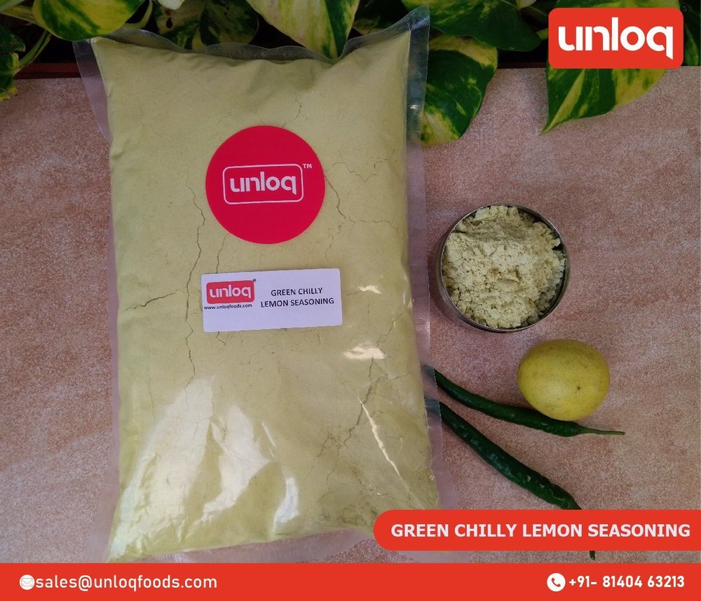 Green Chilly Lemon Seasoning, Powder