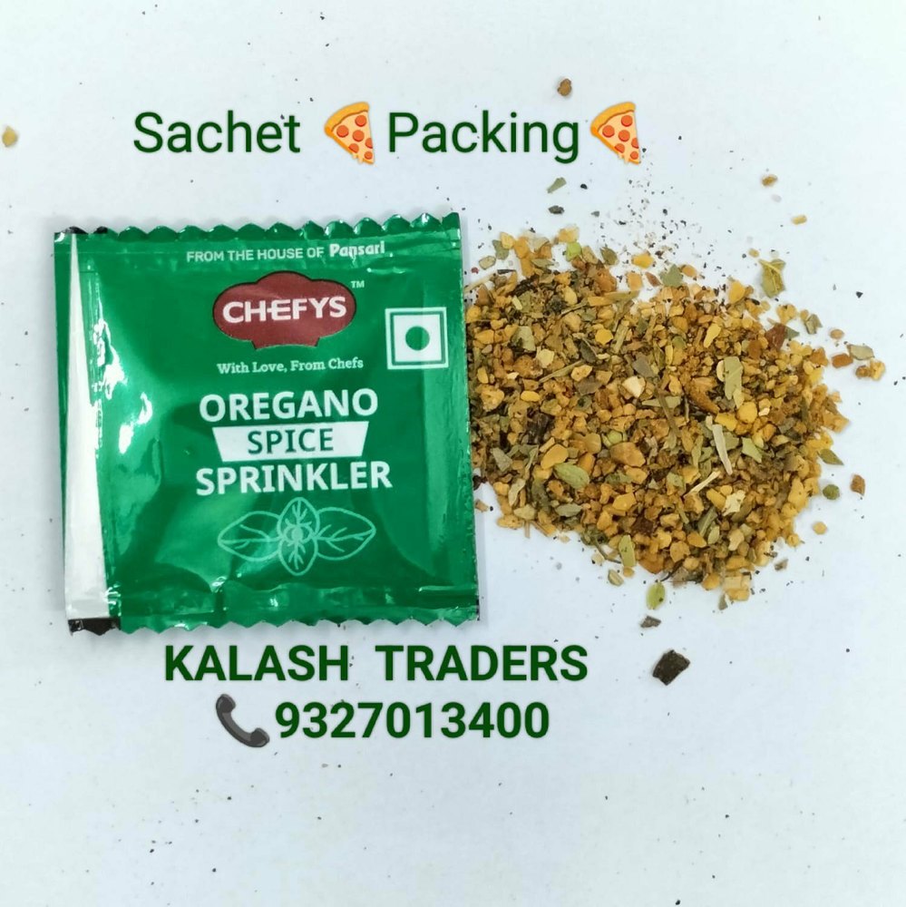 Pizza Oregano Seasoning Sachets, Packaging Type: Mini Pouch Pack, Packaging Size: Sachet Multi Packing Pouch img