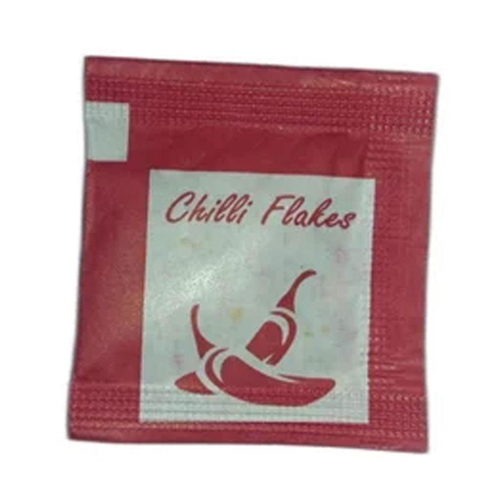 Chilli Flakes Scahet, For Pizza Seasoning, Packaging Type: Sachet