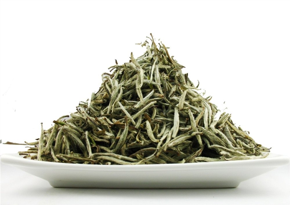 Light Green Silver Needle White Tea, Granules