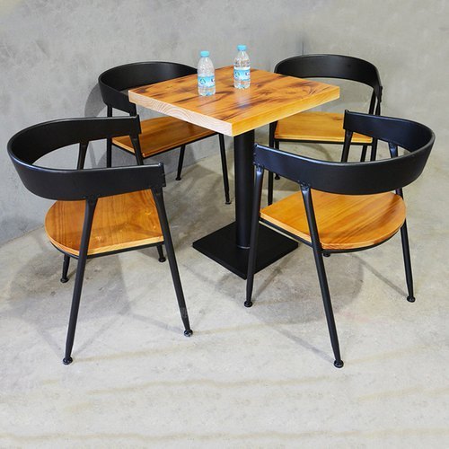 Powder Coated Restaurant Table Chair