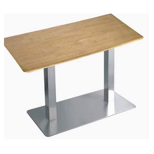 Wooden Rectangular Top Restaurant Table