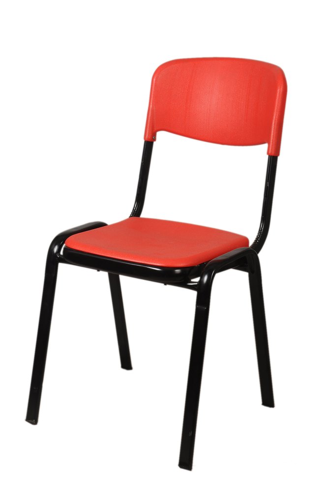 Red Blue Modern CT-11 Fibre Seat Back Hotel Chair, Seating Capacity: Single, Size: 18