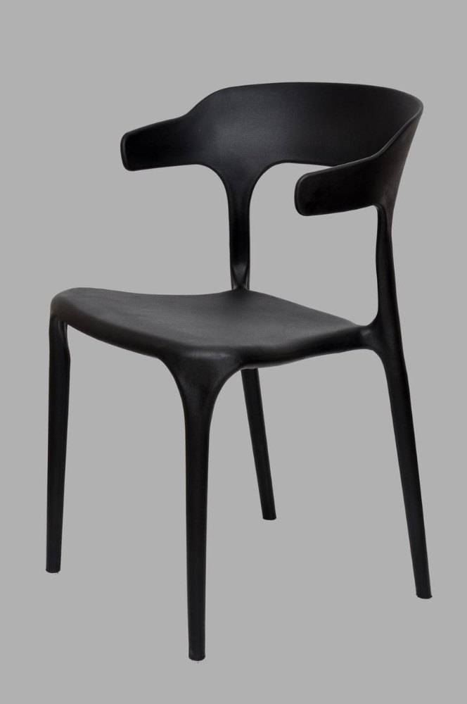 Mix Colors Available Hard Plastic Cafe Chair, For Cafeteria And Home