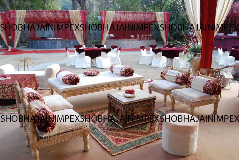 Wooden Sangeet Furniture