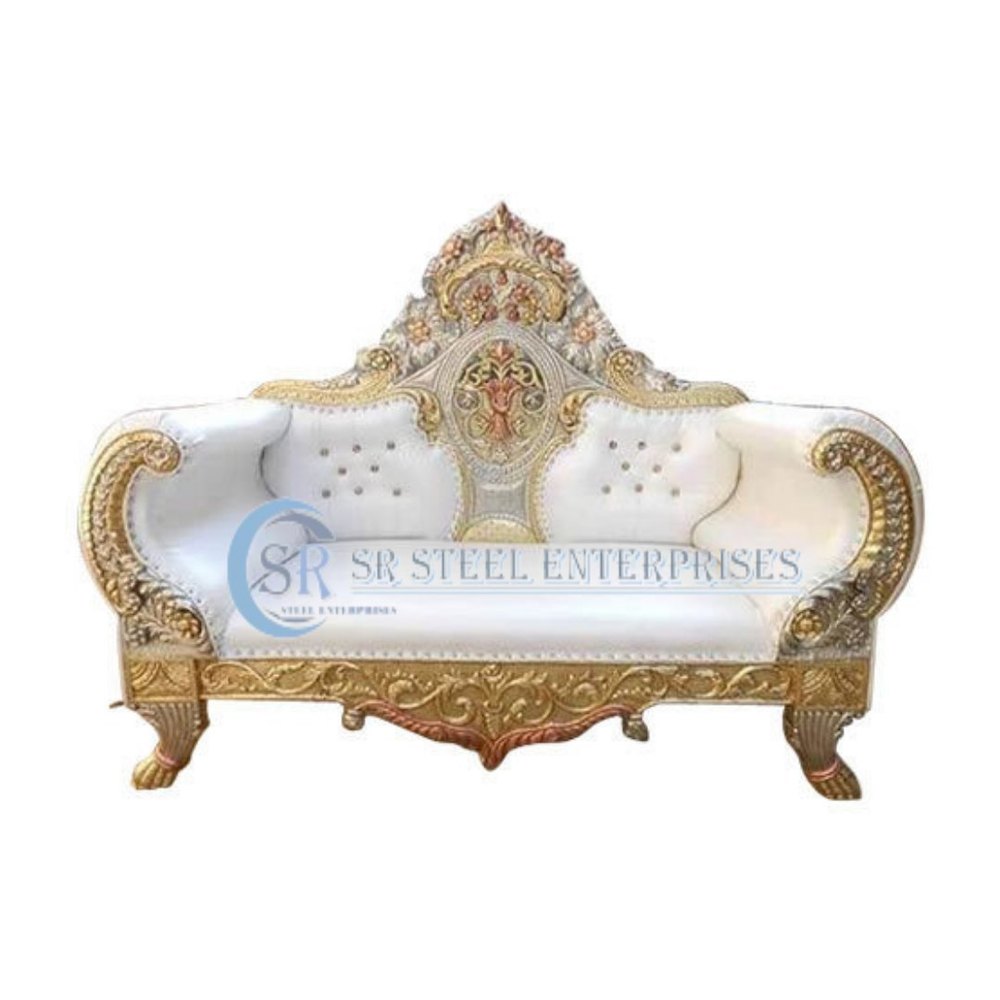 Personalized Decorative Wedding Sofa, For Banquet Hall, Size: 5x2x3 Feet