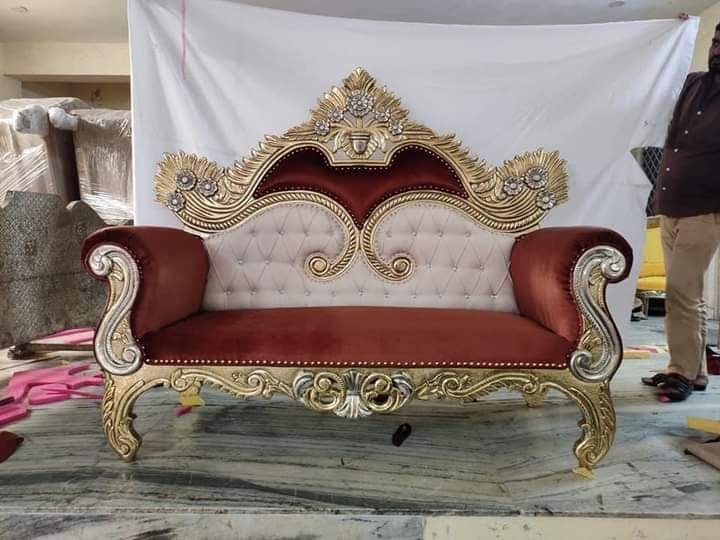 Golden Wedding Sofa