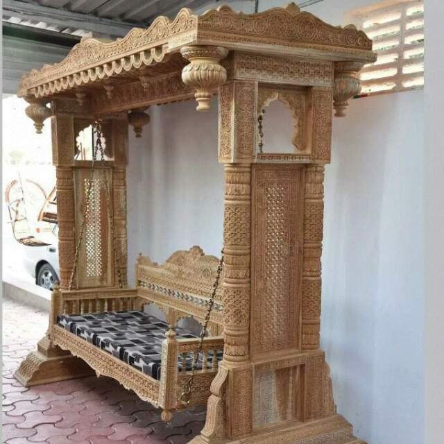 Wooden Designer Jhula, For Home