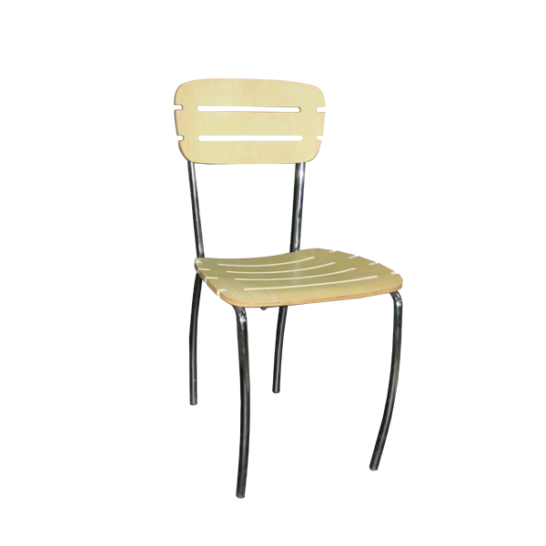 Wooden Cafeteria Chair