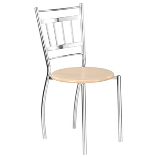 Kylin Silver Cafeteria Chair