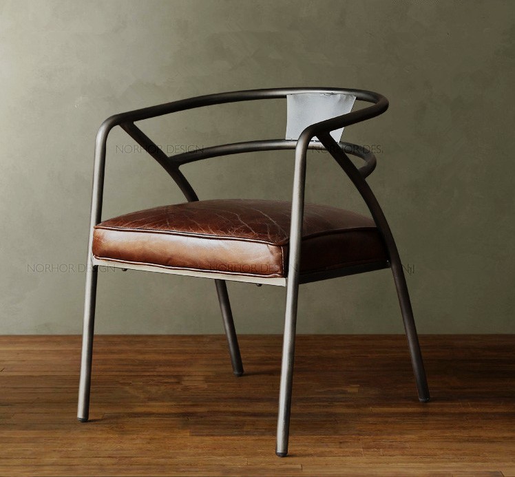 Oliver Hdfoam Retro Metal Chair