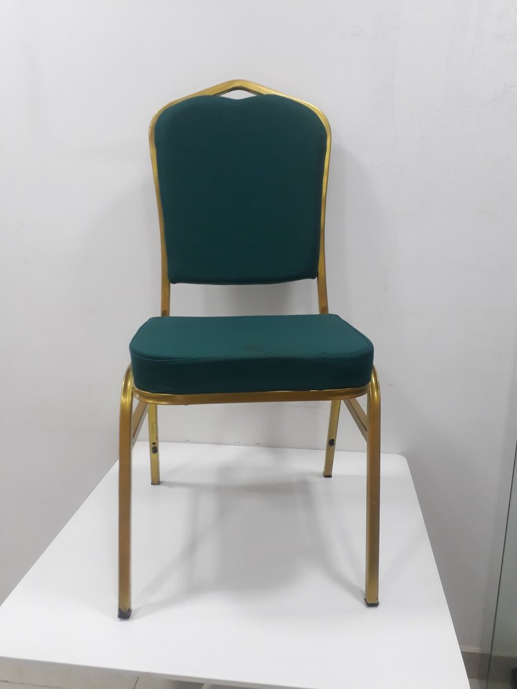 Trend Belle Metal Golden Banquet Chairs, Size/Dimension: Standard