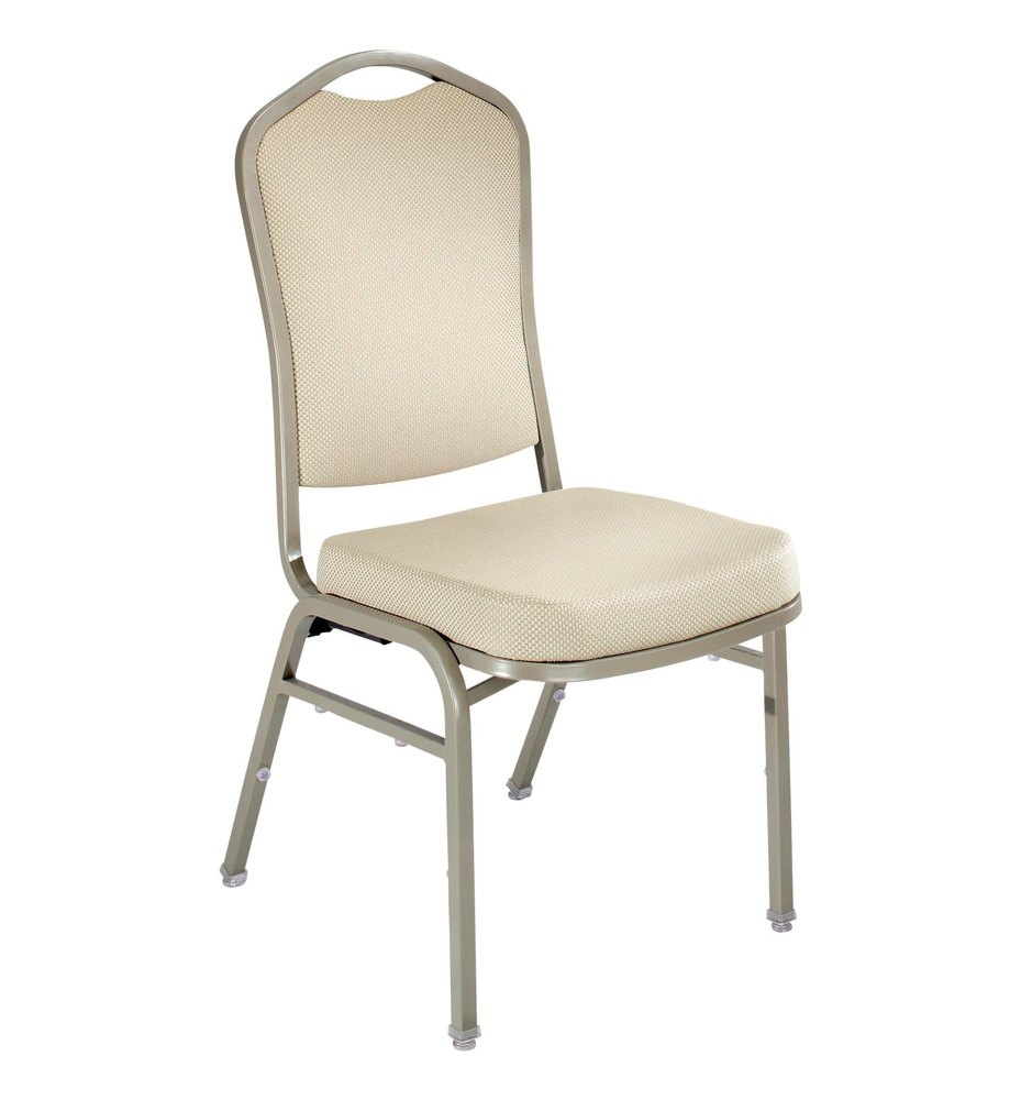 White S steel Stacking Banquet Chair, Seating Capacity: 1