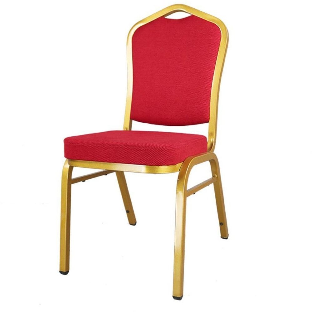 HMT Golden, Red Hotel Banquet Chair, Seating Capacity: 1 Person