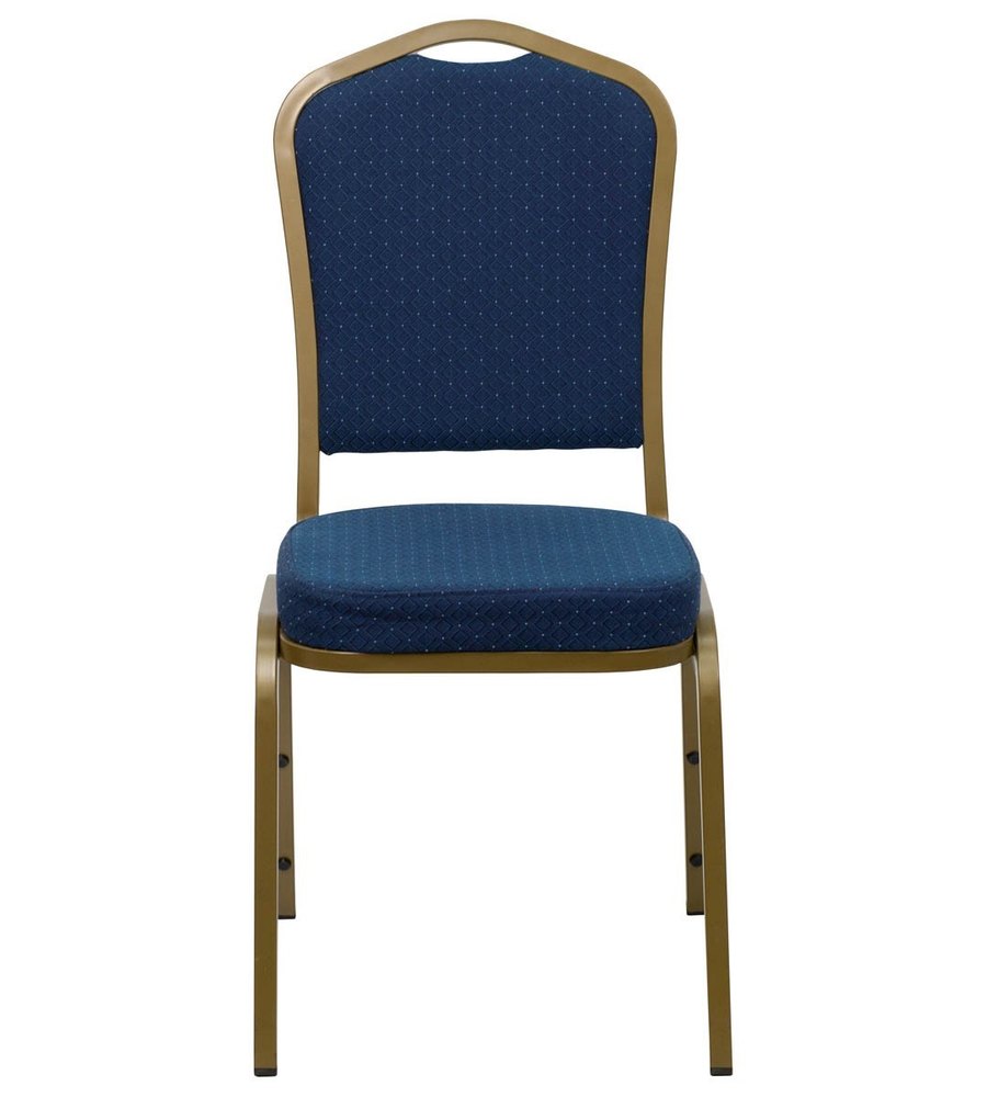 Decorative Blue Stainless Steel Banquet Chair, Seating Capacity: 1 Seater