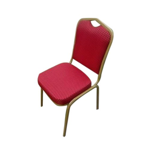 Lakshmi Steels Red & Golden Banquet Chair