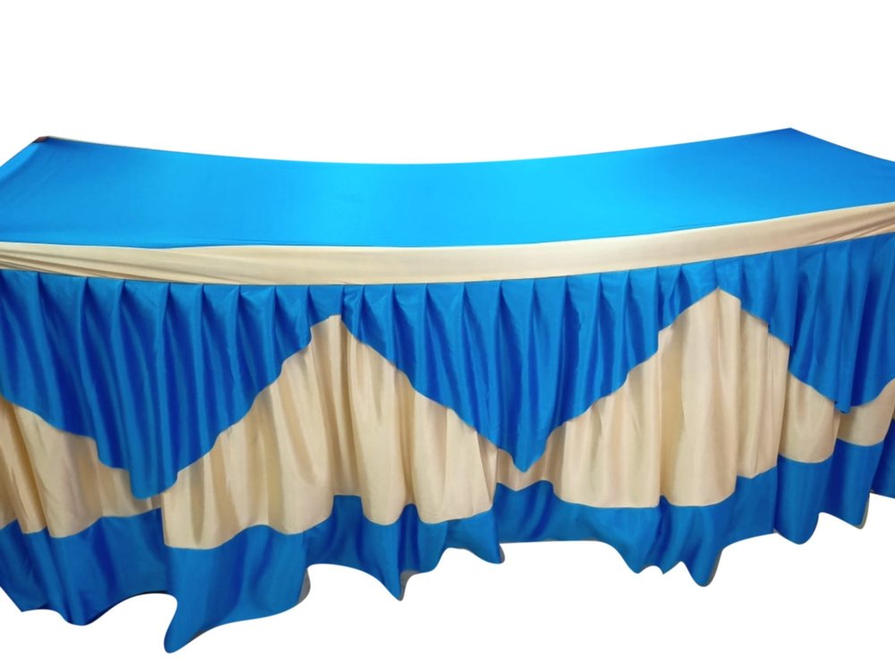 Vkdcs02 Polyester Buffet Table Cover, Size: 6 Feet X 1.75 Feet