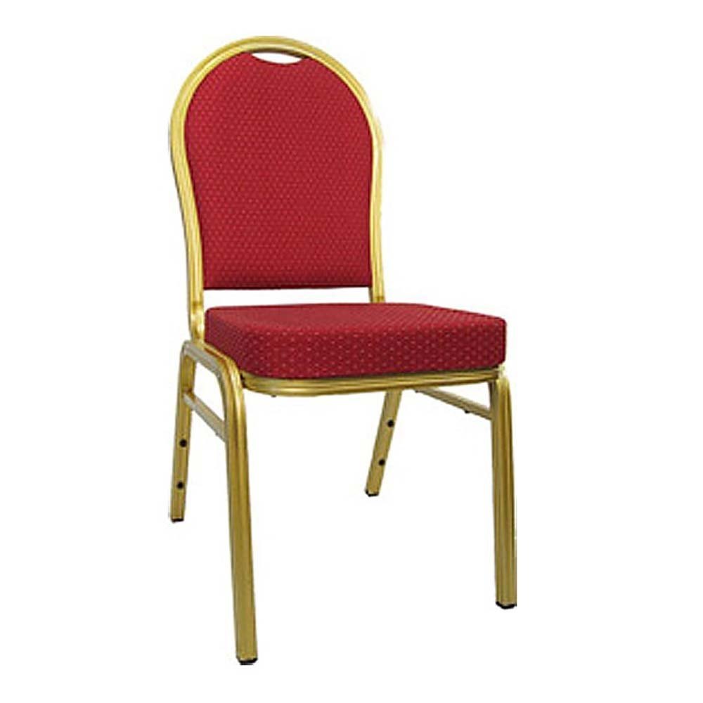 Pu Cushioning Red Stacking Banquet Chair, Model Name/Number: HKI-21