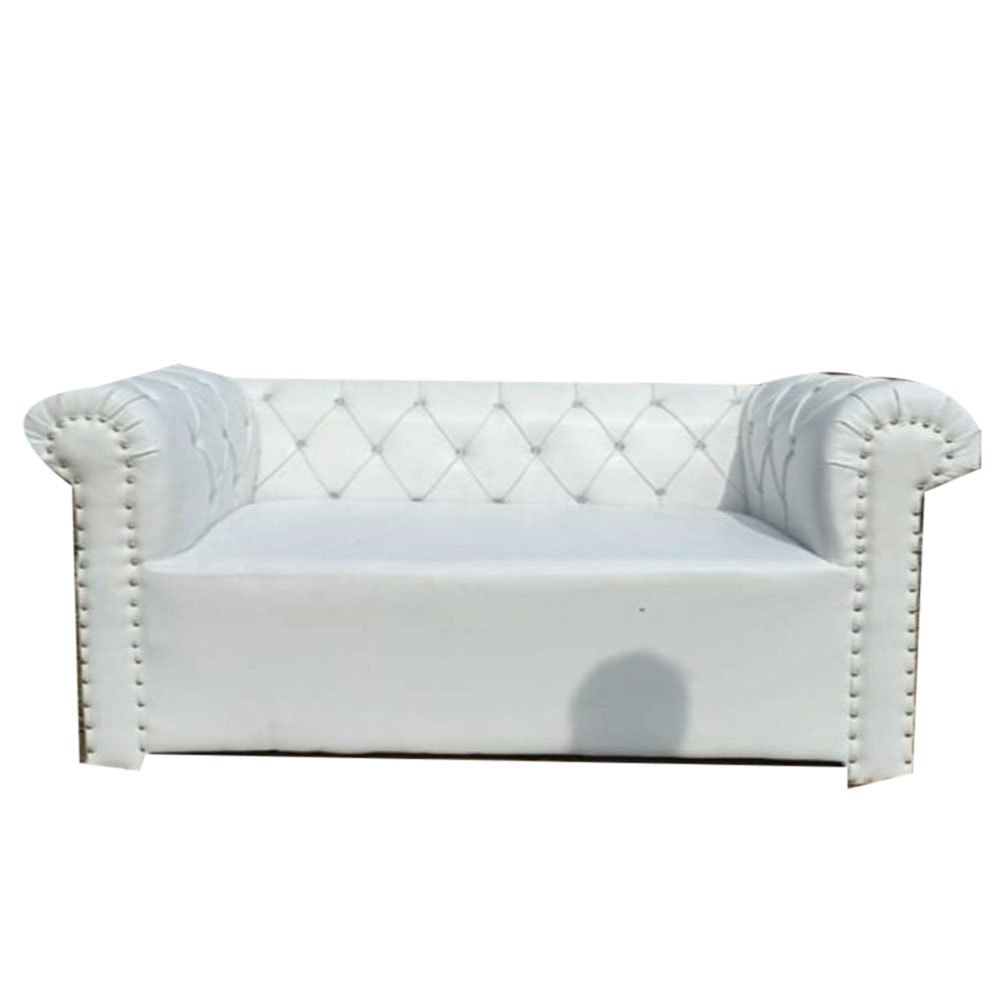 White VIP banquet hall Covered Sofa