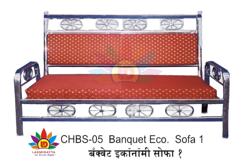 Laxmidatta Mild Steel CHBS-05 Banquet Sofa