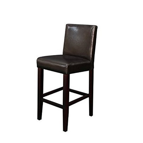 Wood Black Bar Chair, Height: Up to 4 feet